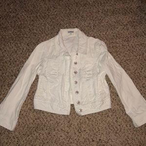 White Denim Jacket
